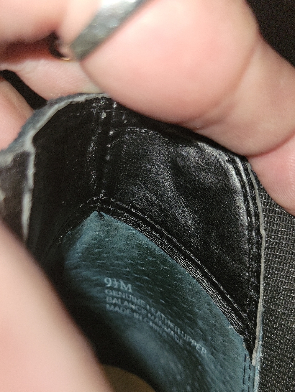 Black Wedge Booties - Picture 8 of 10